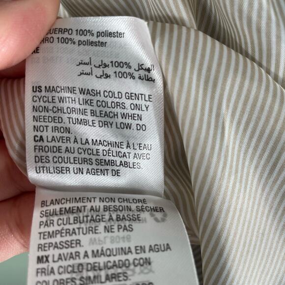 Charter Club  Black Water-Resistant Hooded Anorak Jacket Womens Petite S - Picture 7 of 8